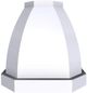 Vent-A-Hood® Designer Series 60" White Island Range Hood-1