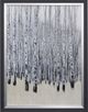 Stylecraft Neutral Aspens Black/Gray Wall Art-0