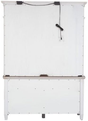 Liberty Furniture Heartland Antique White Credenza and Hutch-4