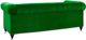 TOV Furniture Hanny Green Velvet Sofa-2