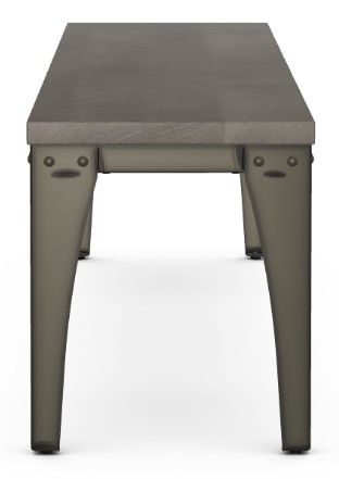 Amisco Customizable Upright 60" Dining Bench-2