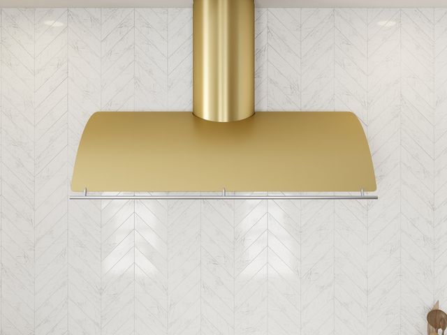 Zephyr Okeanito 42" Brushed Gold Wall Mounted Range Hood -3