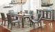 Furniture of America® Sturgis 2-Piece Dark Gray Arm Chair Set-2