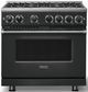 Viking® 7 Series 36'' Antique Bronze Pro Style Natural Gas Range-0
