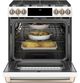 Café™ 30" Matte White Slide In Dual Fuel Range-2