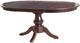 Urban Collections by Yutzy Woodworking Estate Retreat Cherry/Rich Cherry 36”x48” Single Pedestal Dining Table with 2 Leaves-1