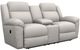 La-Z-Boy® Joel Chalk Manual Reclining Loveseat with Console-0