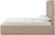 TOV Furniture Parker Tan Chenille Queen Panel Bed-4