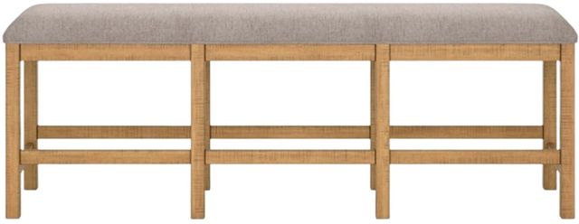 Signature Design by Ashley® Havonplane Brown/Gray XL Counter Dining Bench-2
