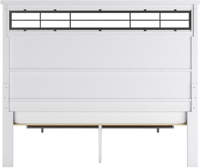 Benchcraft® Ashbryn White California King Storage Panel Bed-3