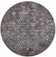 Feizy Asher Gray/Charcoal 8' Round Rug-0