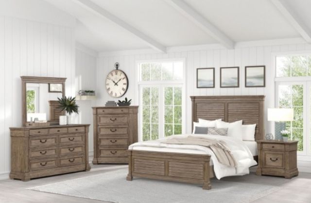 Furniture of America® Sheringham Weathered Gray Chest-1