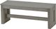Crate Designs™ Furniture Storm Wood Lacquer Top Bench-0
