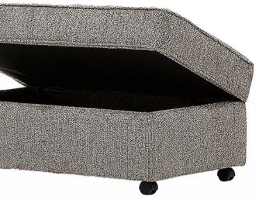 Hughes Furniture® 1750STOT Aspen Willow Storage Ottoman-1