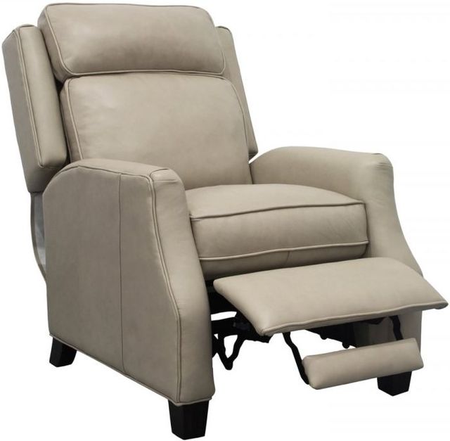 BarcaLounger® Nixon Shoreham Cream Leather Manual Recliner-1
