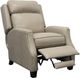 BarcaLounger® Nixon Shoreham Cream Leather Manual Recliner-1