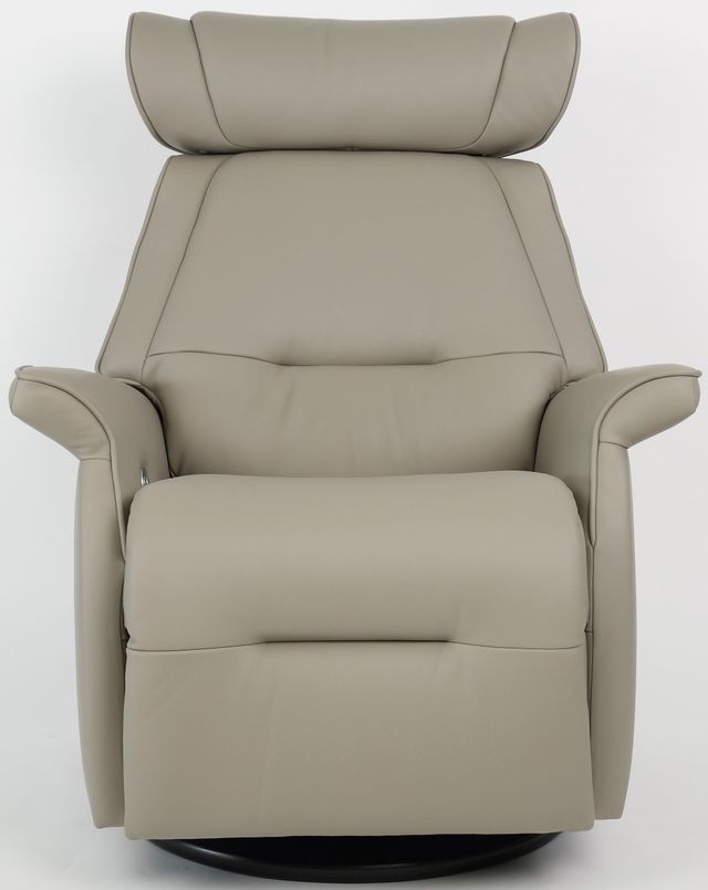 Fjords® Relax Miami Cement Large Dual Motion Swivel Recliner-1