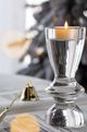 A & B Home Clear T-Light Candle Holder-1