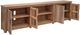 International Furniture Direct Natural Parota Brown TV Stand-4