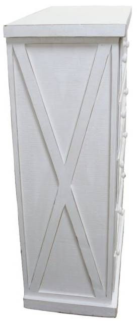 Million Dollar Rustic High Cotton White Double X Chest-1