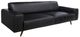 Mazin Furniture Ipanema Soft Black 98'' Sofa-0