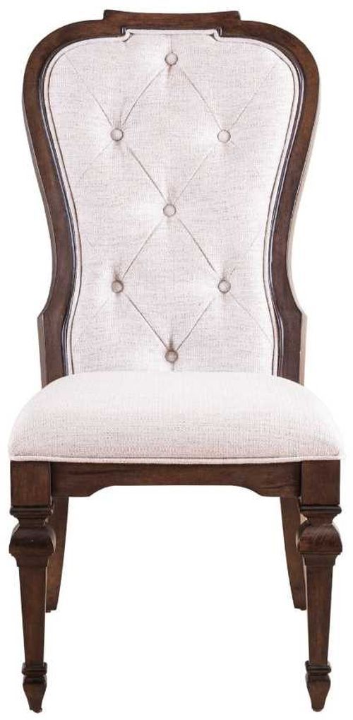 Liberty Furniture Provence Park Chateau Brown/Cream Side Chair-2