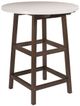 C R Plastic Generation Line Chocolate Pub Table-0