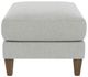 Flexsteel® Cute Silver Glacier Ottoman-2