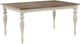 Bassett® Furniture Customizable Benchmade Amelia 60" Oak Rectangle Dining Table with 2 Leaf-1