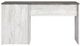 Signature Design by Ashley® Shawburn Dark Charcoal Gray/White Home Office Desk-4