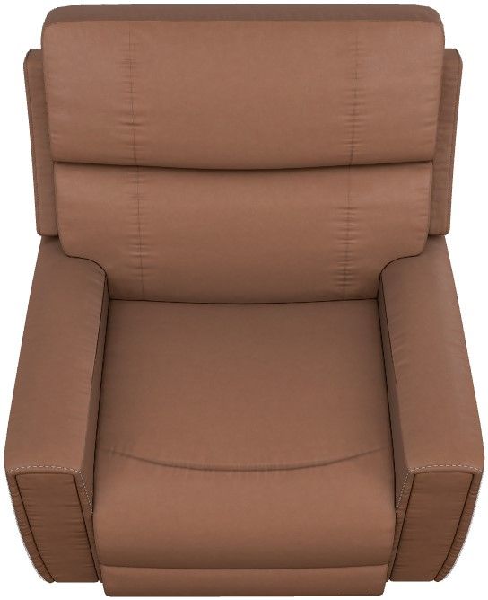 La-Z-Boy® Apollo Caramel Leather Manual Wall Recliner-4