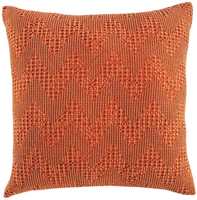 Signature Design by Ashley® Dunford 4-Piece Rust Pillows-0