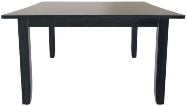 Mavin Customizable 54" x 54" Concave Extendable Dining Table with 12" Leaf-2