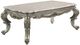 ACME Furniture Miliani Marble Top Coffee Table with Antique Bronze Base-0
