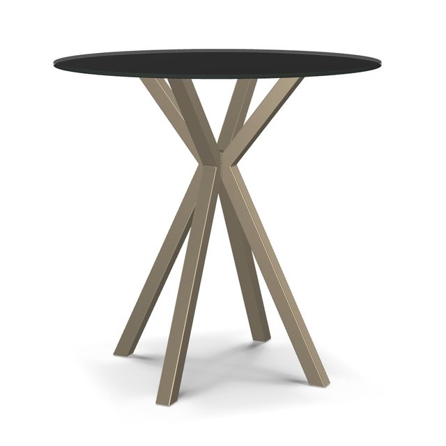 Amisco Asterisk Round Bar Table