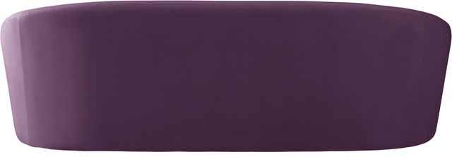 Meridian Furniture Riley Purple Velvet Sofa-2