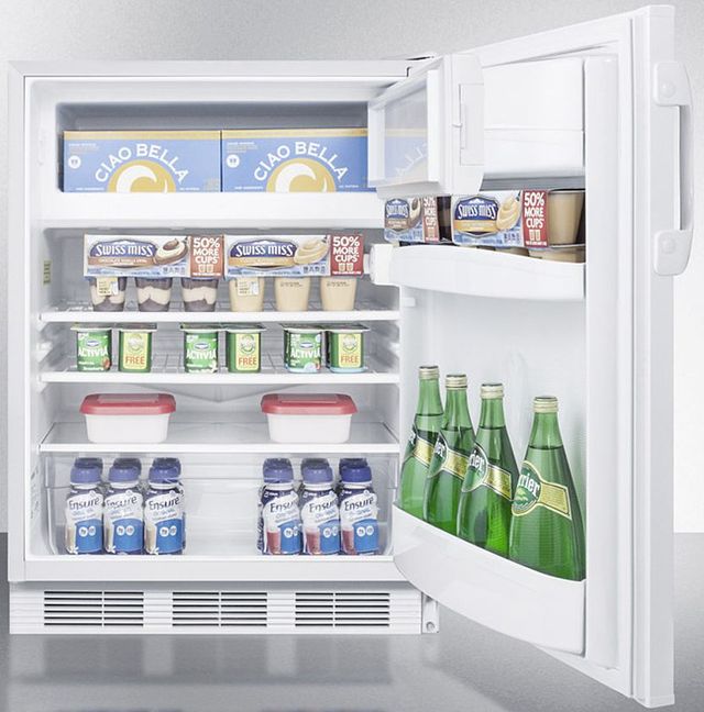 Accucold® by Summit® 24" 5.1 Cu. Ft. White Compact Refrigerator-3