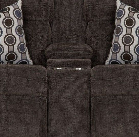 Franklin™ Tribute Bourbon Chocolate Dual Power Reclining Loveseat-3