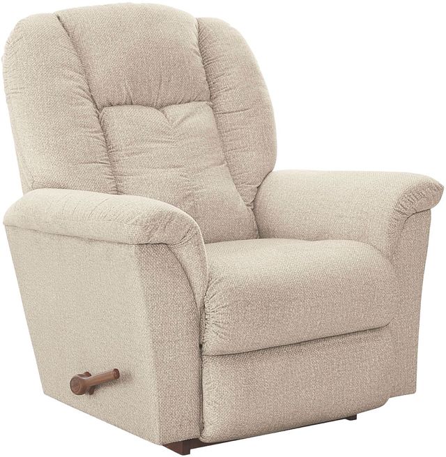 La-Z-Boy® Jasper Sand Manual Rocking Recliner-0