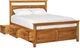 Archbold Furniture Customizable Emmerson Queen Panel Storage Bed-0