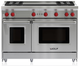 Wolf® 48" Stainless Steel Pro Style Gas Range-0