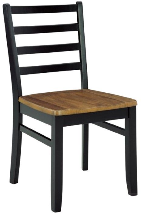 Signature Design by Ashley® Blondon 7-Piece Black/Brown Dining Table Set-2