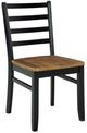 Signature Design by Ashley® Blondon 7-Piece Black/Brown Dining Table Set-2