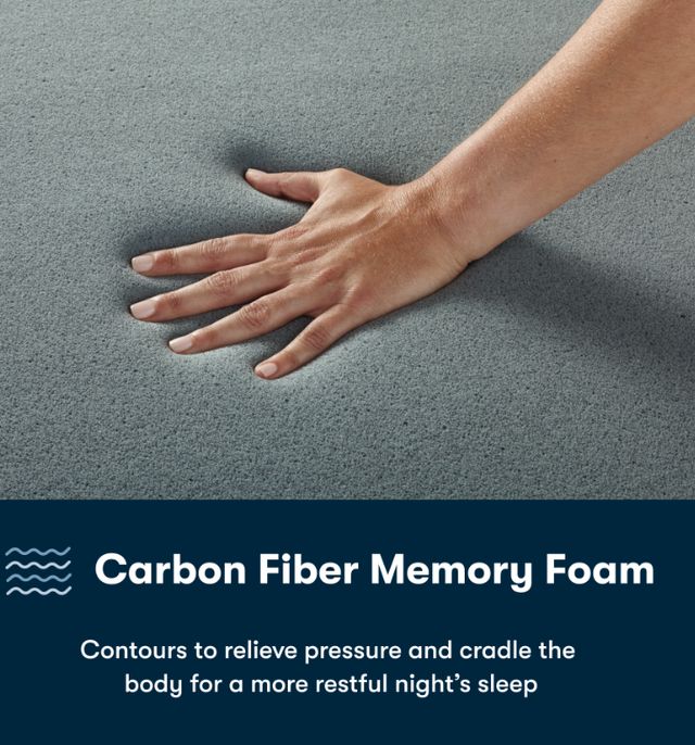 Serta® iSeries NXG™ 13.5" Memory Foam 3500 Medium Smooth Top King Mattress-4