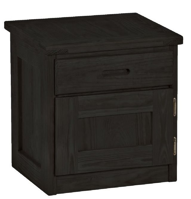 Crate Designs™ Furniture Espresso 24" Nightstand-0