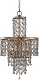 Uttermost® Valka Silver Crystal Chandelier-0