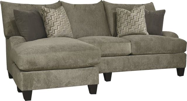 England Furniture Customizable Del Mar Catalina Sofa with Floating Ottoman Chaise-0