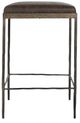 Classic Home Bose Bronze/Cocoa Brown 26" Counter Stool-2