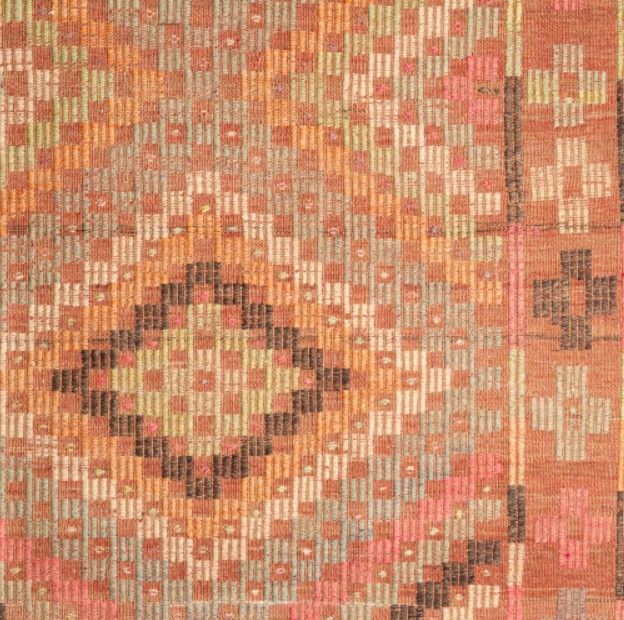 Surya Antique One of a Kind Copper 5'x8' Area Rug-4
