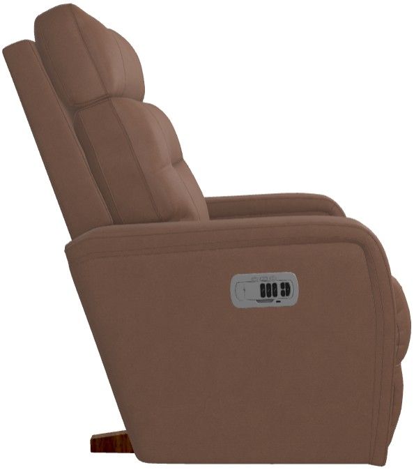 La-Z-Boy® Baron Mocha Leather Power Wall Recliner with Headrest and Lumbar-3